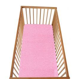Cosing Detské prestieradlo s gumou ružovej 120x60 cm