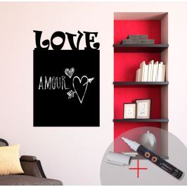 Ambiance Detská samolepiaca tabuľa Love