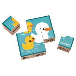 Plan Toys Obrázkové kocky