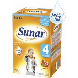 Sunar dojčenské mlieko Complex 4 jahoda, 6x600 g