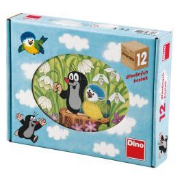 Dino Krtko a vtáčik 12 kociek