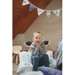 Vigvam design Vlajková girlanda Cute Tribe, Boys