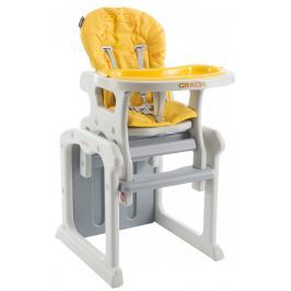 Babypoint Jedálenská stolička Gracia, 2017, žltá