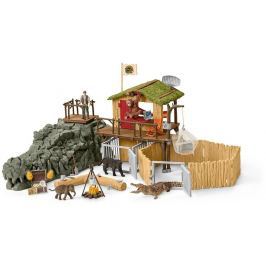 Schleich Výskumná stanica v krokodílej džungli 42350