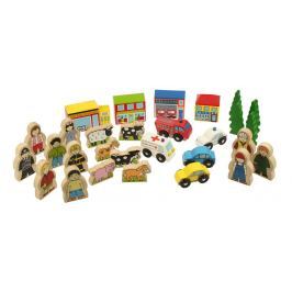 Bigjigs Rail Príslušenstvo drevené vláčikodráhy