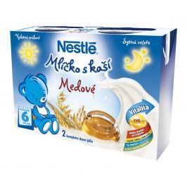 Nestlé Mliečko s kašou Medové, 2x200ml