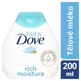 Baby Dove Rich Moisture telové mlieko 200ml