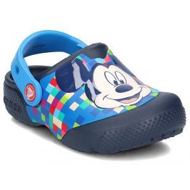 Crocs Chlapčenské sandále FunLab Mickey Mouse - modré