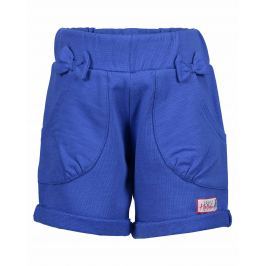 Blue Seven Dievčenské kraťasy s mašličkami - modré