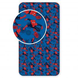 Jerry Fabrics Detské prestieradlo Spiderman 2017, 90x200 cm - modré