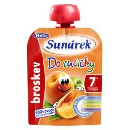 Sunárek Do ručičky broskyňa 2x90g