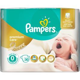 Pampers Premium Care 0 Newborn do 2,5kg, 30ks - jednorázové plienky