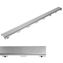 Rošt steel 100 cm Tece Drainline nerez mat 601083