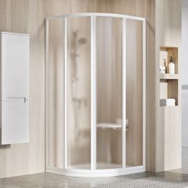 Sprchový kút štvrťkruh 90x90x185 cm Ravak Supernova biela 31170100ZG