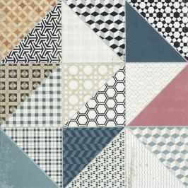Dekor Rako Deco mix farieb 45x45 cm, mat, rektifikovaná DAK44659.1