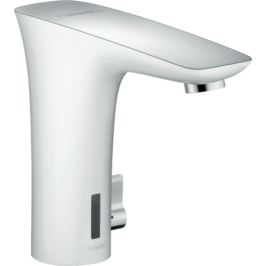 Umyvadlová baterie Hansgrohe PuraVida se senzorem bílá/chrom 15170400