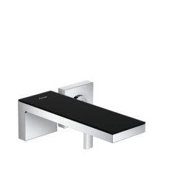 Umývadlová batéria Hansgrohe Axor MyEdition bez podomietkového telesa chróm/čierne sklo 47060600