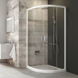 Sprchový kút štvrťkruh 90x90x190 cm Ravak Blix biela 3B270100Z1