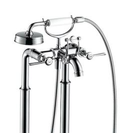 Vaňová batéria podlahová Hansgrohe Axor Montreux so sprchovacím setom 16553000