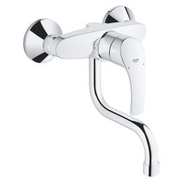 Drezová batéria Grohe Eurosmart New s otočným ramienkom 150 mm chróm 31509002