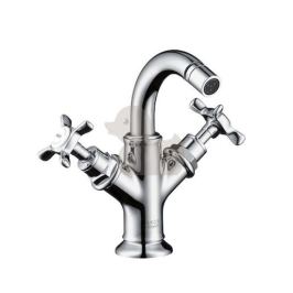 Bidetová batéria stojanková Hansgrohe Axor Montreux s výpusťou 16520000