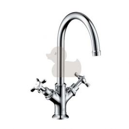 Umývadlová batéria stojanková Hansgrohe Axor Montreux s výpusťou 16502000