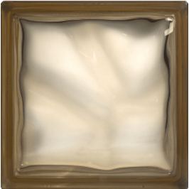 Glassblocks Luxfera 19x19 cm, brown 1908WBR