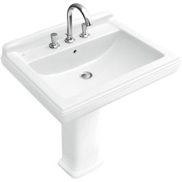 Umývadlo Villeroy & Boch Hommage 75x58 cm tri otvory pre batériu 7101A1R1