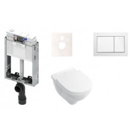 Závesný komplet WC Villeroy & Boch O.Novo, zadný odpad KMPLONOVO
