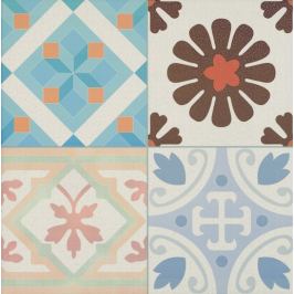 Dlažba Realonda Patchwork multicolor 44x44 cm mat PATCH44