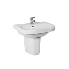 Umývadlo Jika Deep 50x41 cm, otvor pre batériu uprostred 1261.1.000.104.1