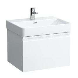 Skrinka pod umývadlo Laufen Pro S 57 cm, biela lesklá 8337.1.096.464.1
