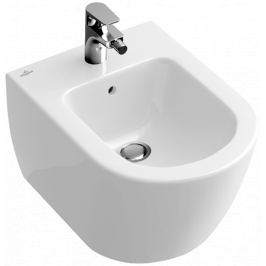 Bidet Villeroy & Boch Subway 2.0 závesný, vnútorný prívod 54000001
