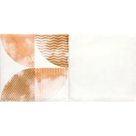 Dekor Rako Retro tehlová 20x40 cm lesk WITMB522.1