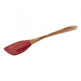 Staub Drevená stierka na cesto so silikónom grenadína 31 cm