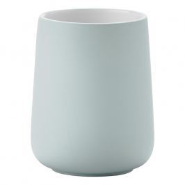 ZONE Pohár na zubné kefky porcelánový dusty green NOVA ONE