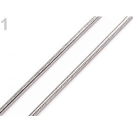 Retiazka hadia 0,1x43 cm platina 1ks Stoklasa