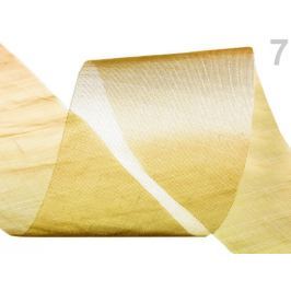 Stuha šifónová rezaná šírka 50 mm Cornsilk 475m Stoklasa