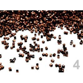 Zamačkávací rokajl Ø2 mm staromedená 285g Stoklasa