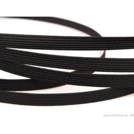 Kostice šírka 8mm tkané typ B čierna FISZ Black 10m