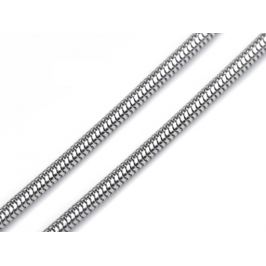 Hadia retiazka 0,2x49 cm z nerezovej ocel platina 1ks Stoklasa