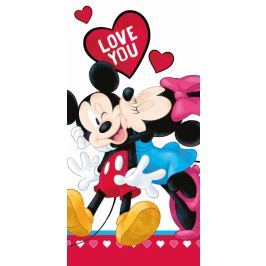 Licenčná osuška Mickey a Minnie láska 70x140