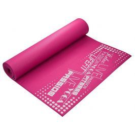 Gymnastická podložka LIFEFIT SlimFit PLUS, 173x61x0,6cm, svetlo ružová